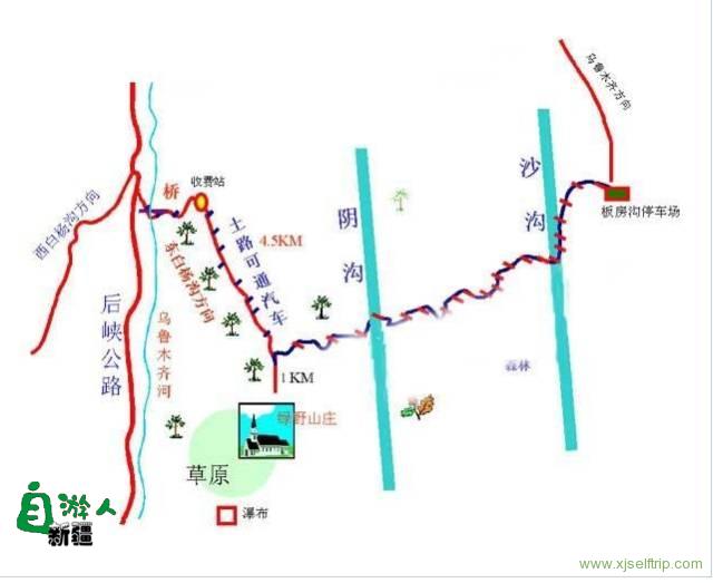 超实用的新疆旅游地图，放在手机里使用太方便了！