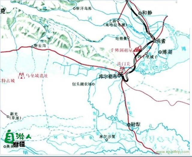 超实用的新疆旅游地图，放在手机里使用太方便了！