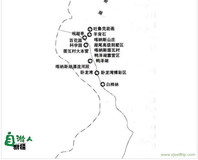 超实用的新疆旅游地图，放在手机里使用太方便了！